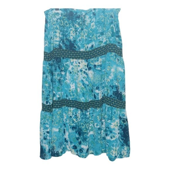 Floral Skirt - Mid Length size‎ 14 - Picture 2 of 6